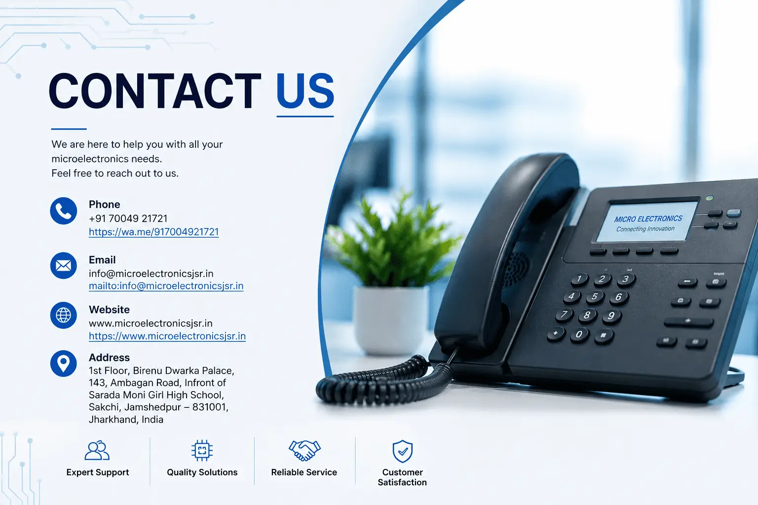 Contact us